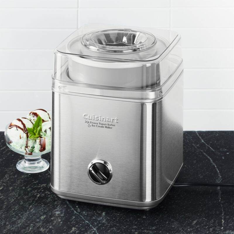 Cuisinart Ice-30 Stainless Steel Gelato & Ice Cream Maker