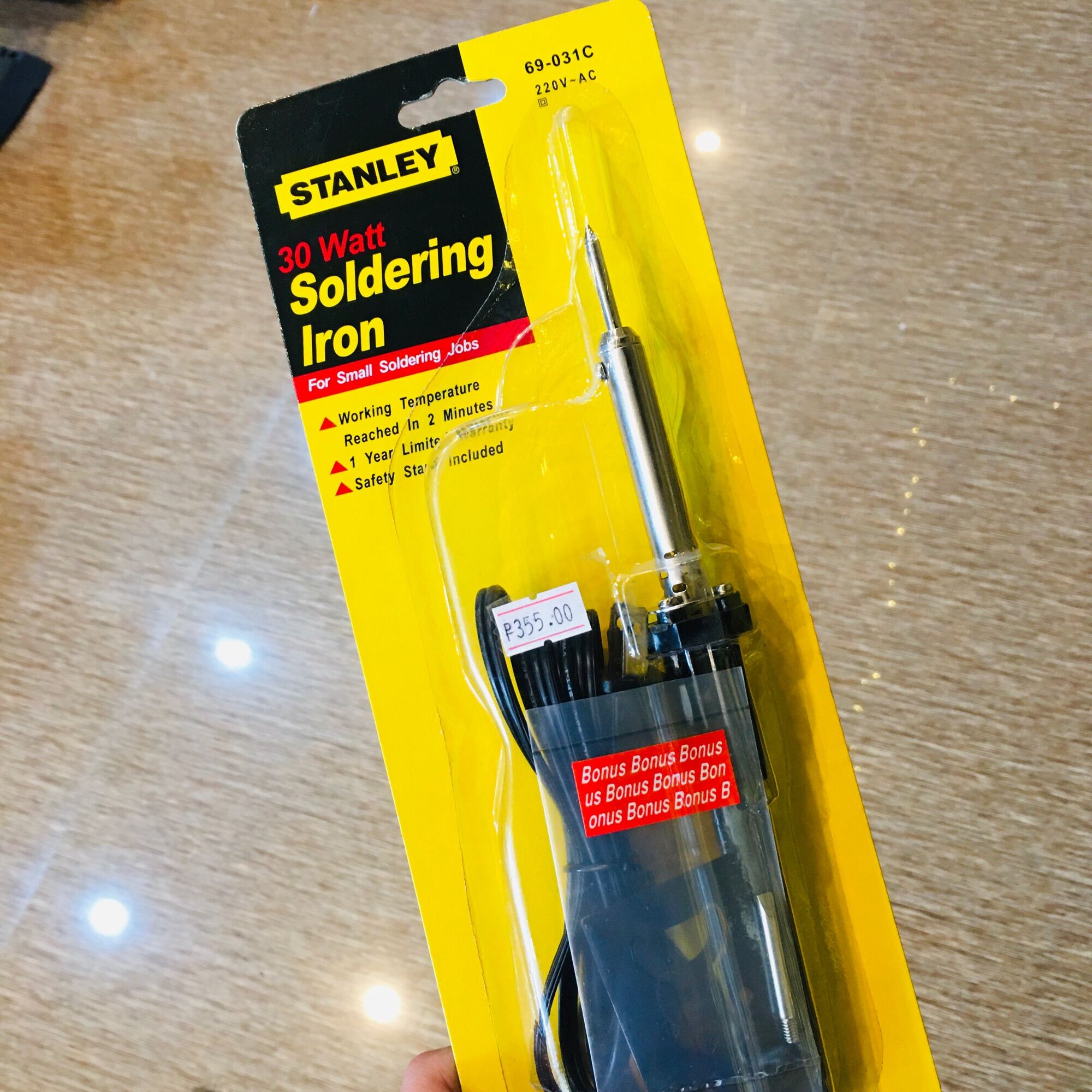 Stanley soldering iron Lazada PH
