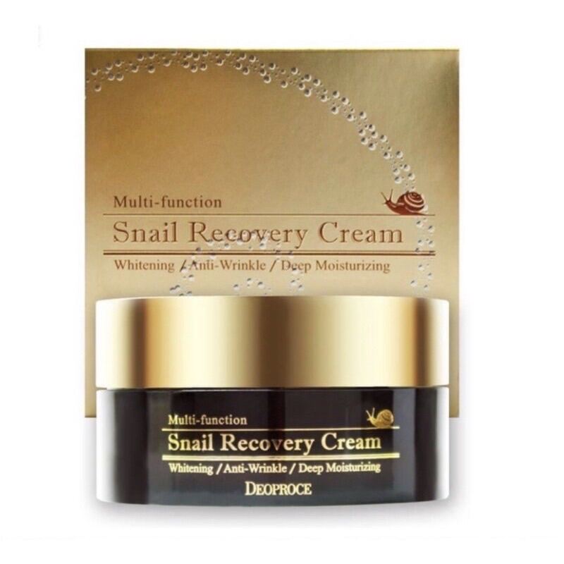 Deoproce Snail Recovery Cream Original Import from Korea
