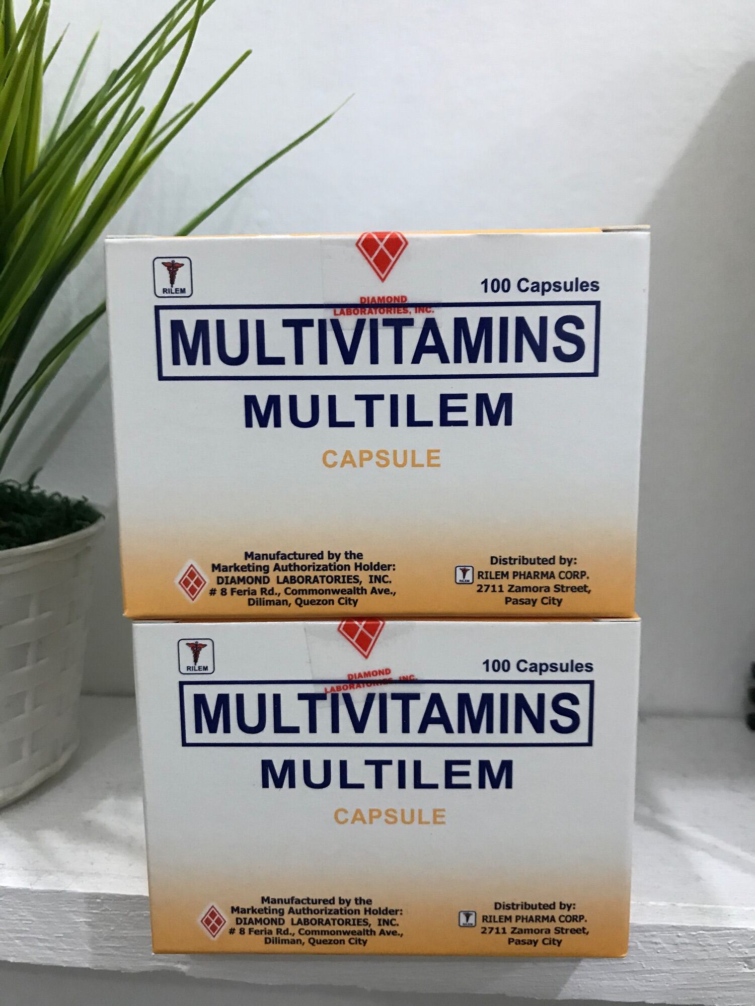 Multilem Multivitamins 100 Capsules Lazada PH