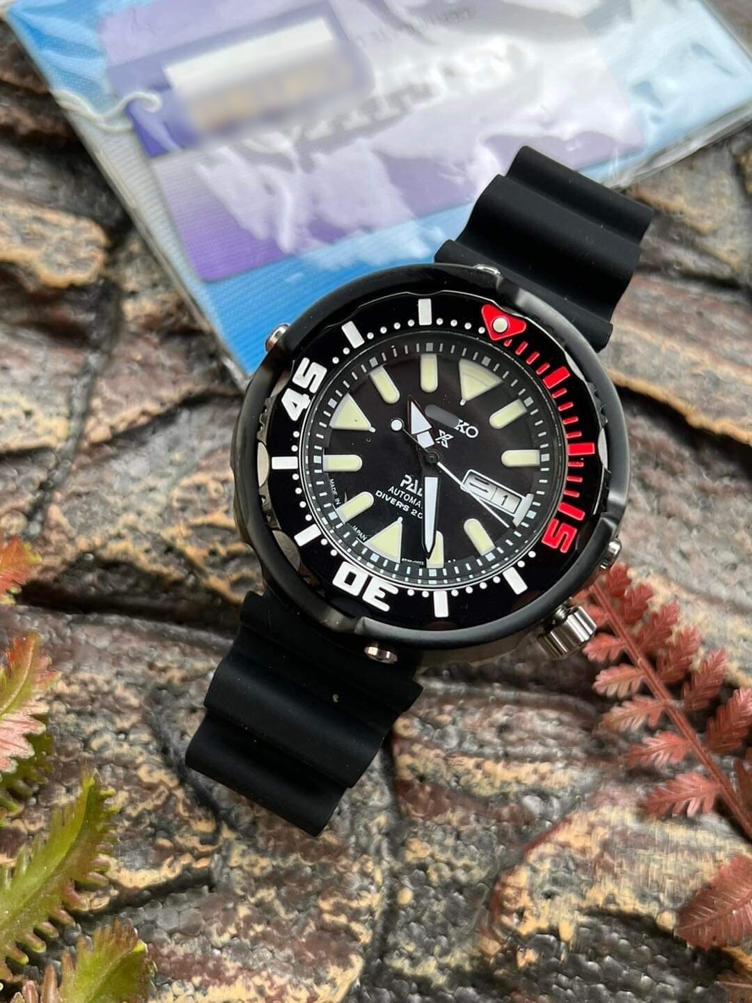 Seiko Monster Seiko Baby Tuna Leather Strap Prospex Srp641 Seiko