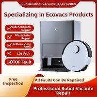 [China Plug Adapter Needed] ECOVACS | All Faults Repair Robotic Vacuum Cleaner Maintenance