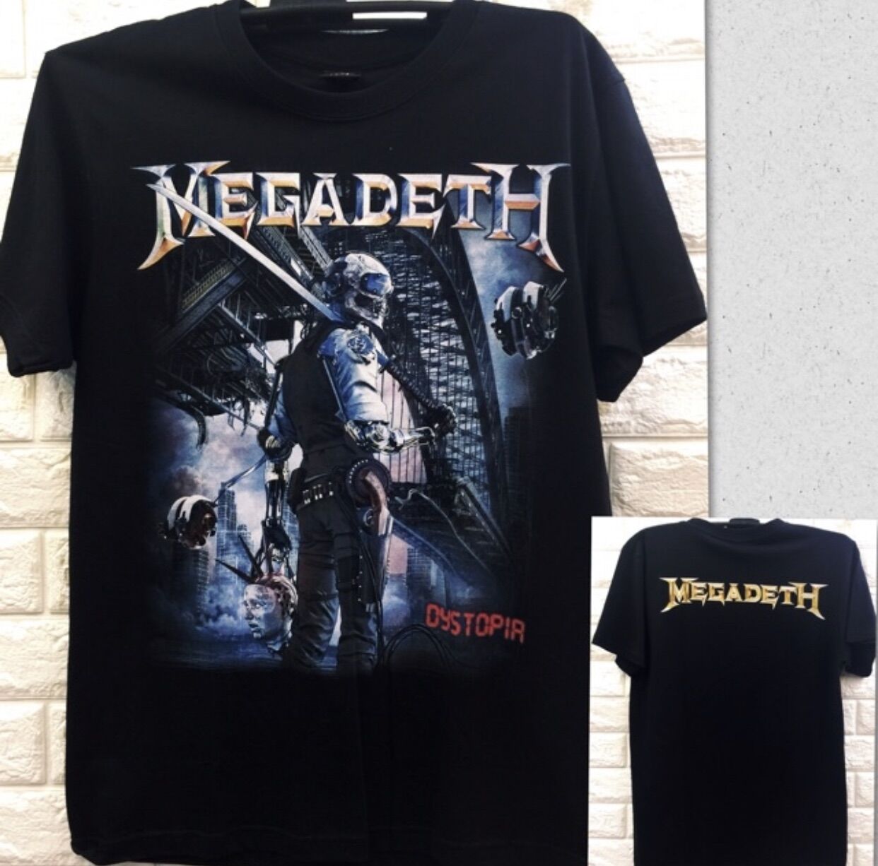 Megadeth Dystopia Rock Shirt | Lazada PH