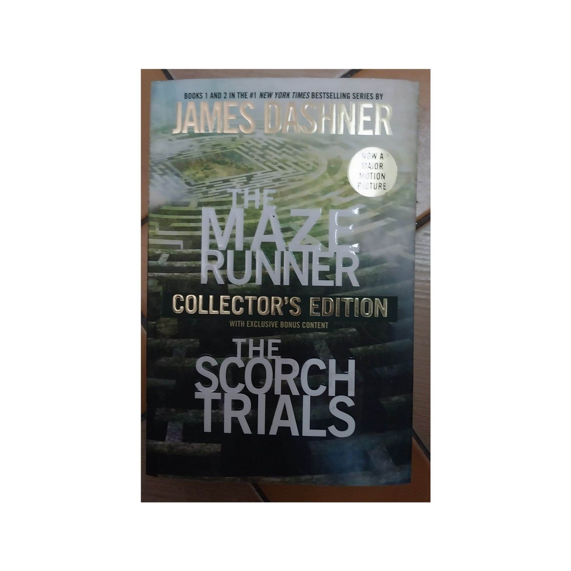 NEW AND AWESOME: The Maze Runner and The Scorch Trials Collector's Edition  by James Dashner!