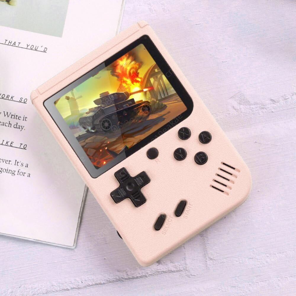 Retro Handheld Video Game Console 3.5inch Tft Screen Built-in 500 Game Portable Game Console Support TV for Kids and Adult