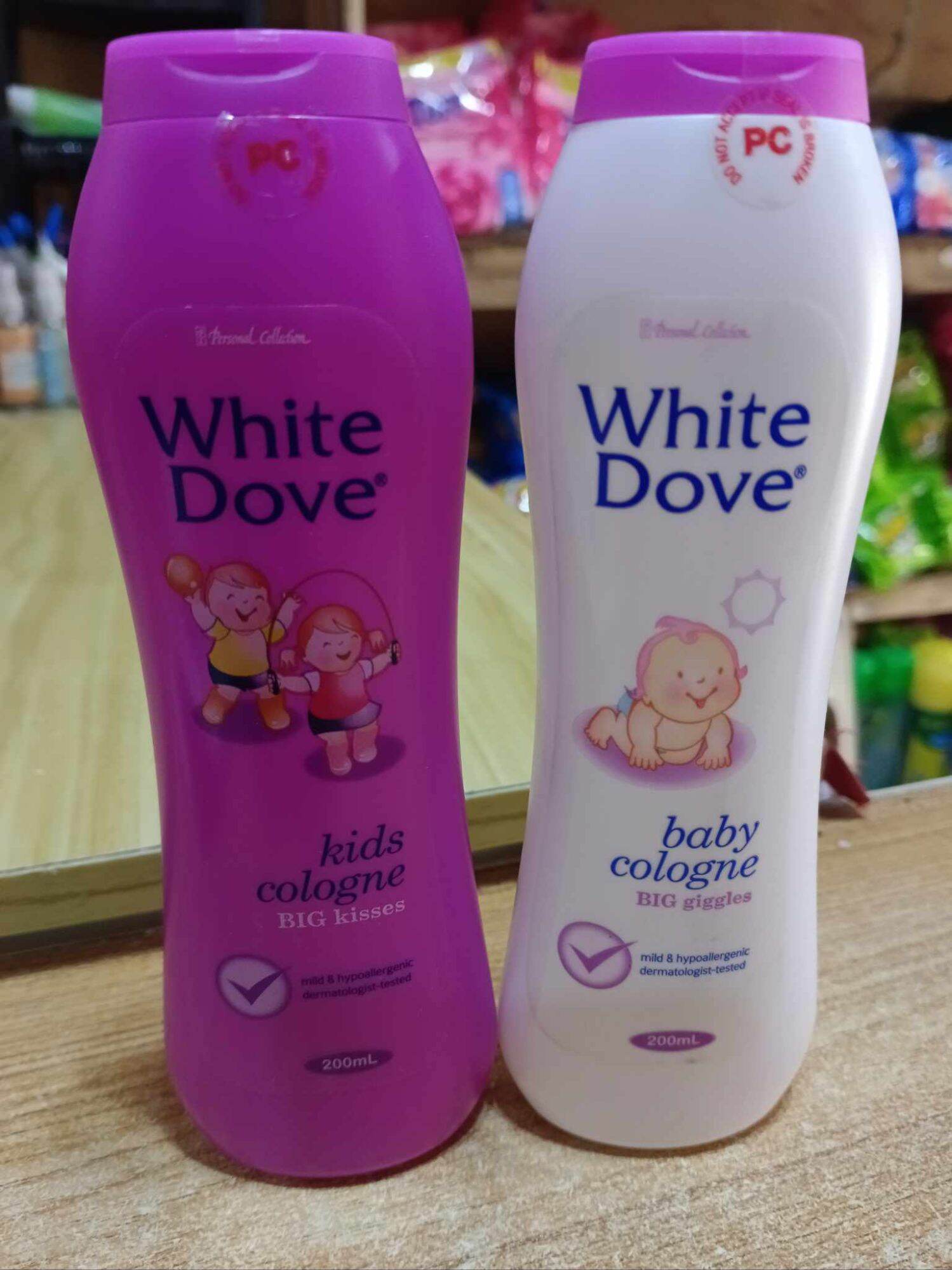 White discount dove cologne