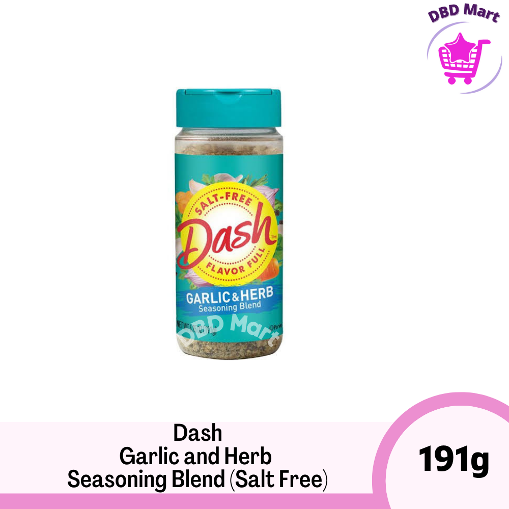 Dash • Garlic and Herb Seasoning Blend (Salt Free) 191g Lazada PH