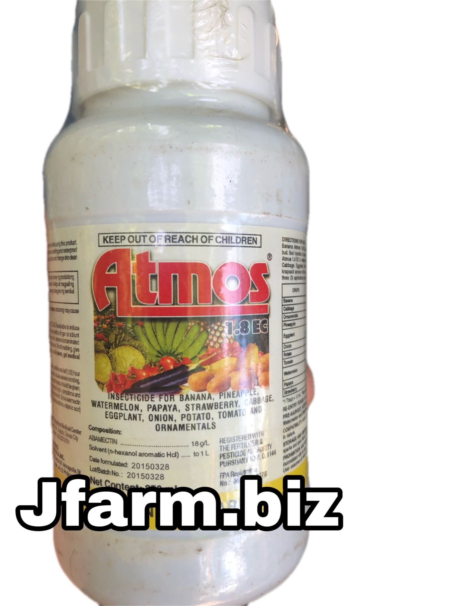 Atmos Insecticide for Thrips, Diamondback Moth, Mites, Aphids, leaf