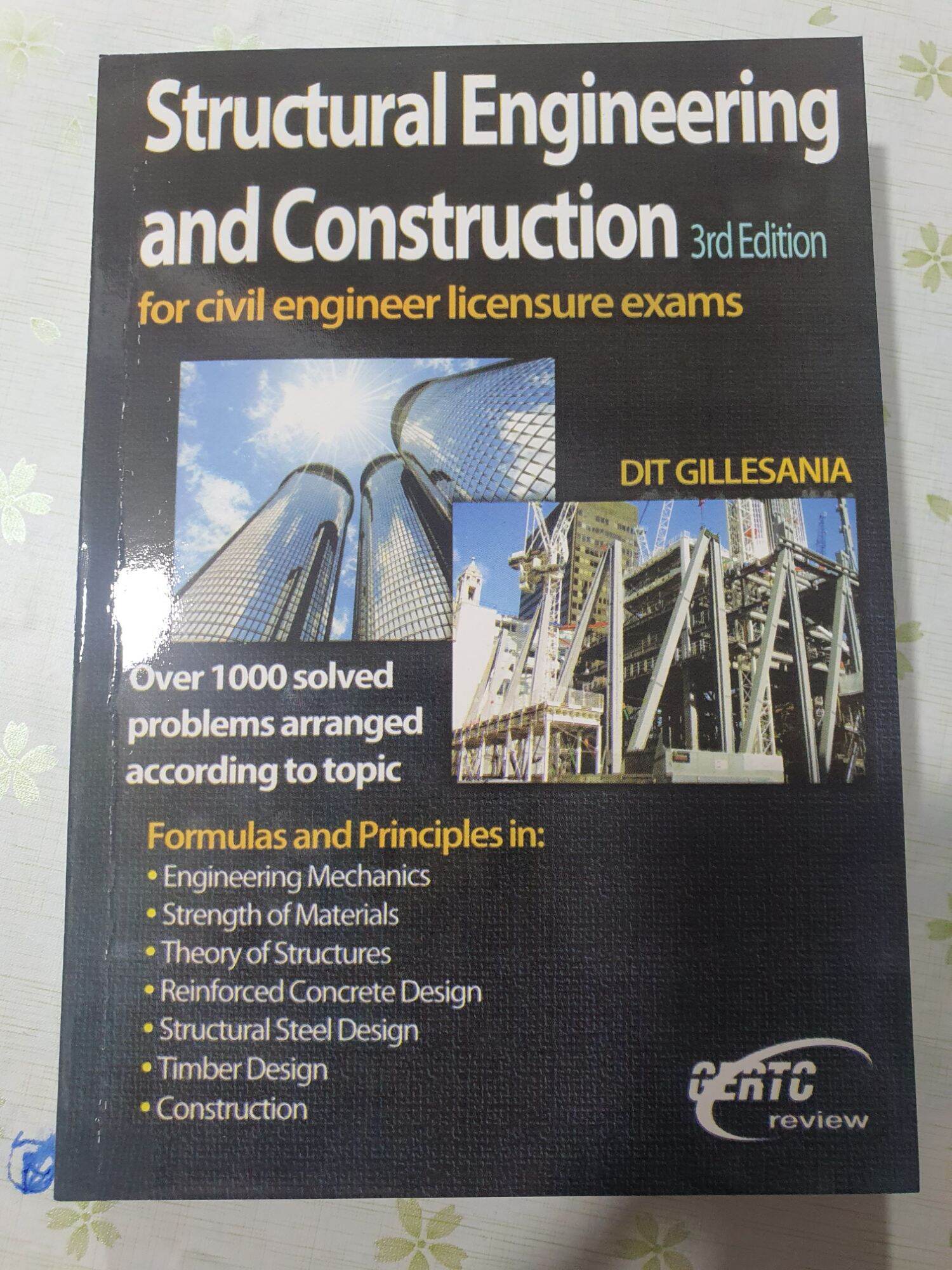 Structural Engineering and Construction 3rd Edition By: Gillesania ...