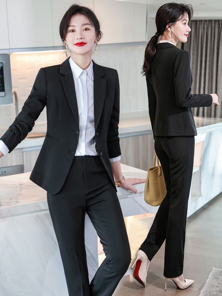 Ladies business office wear blazer black high quality design Lazada PH