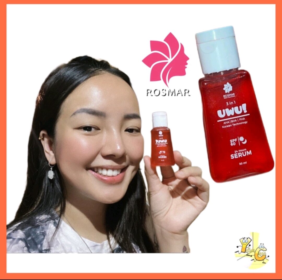 Rosmar Uwu 3 In 1 Serum Aha Bha Pha Lazada Ph