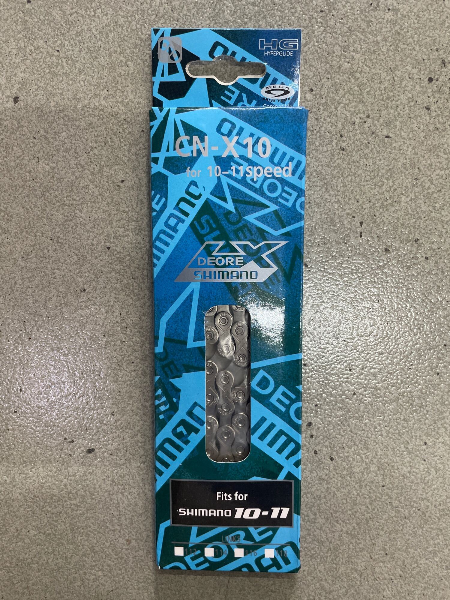 shimano x10 chain