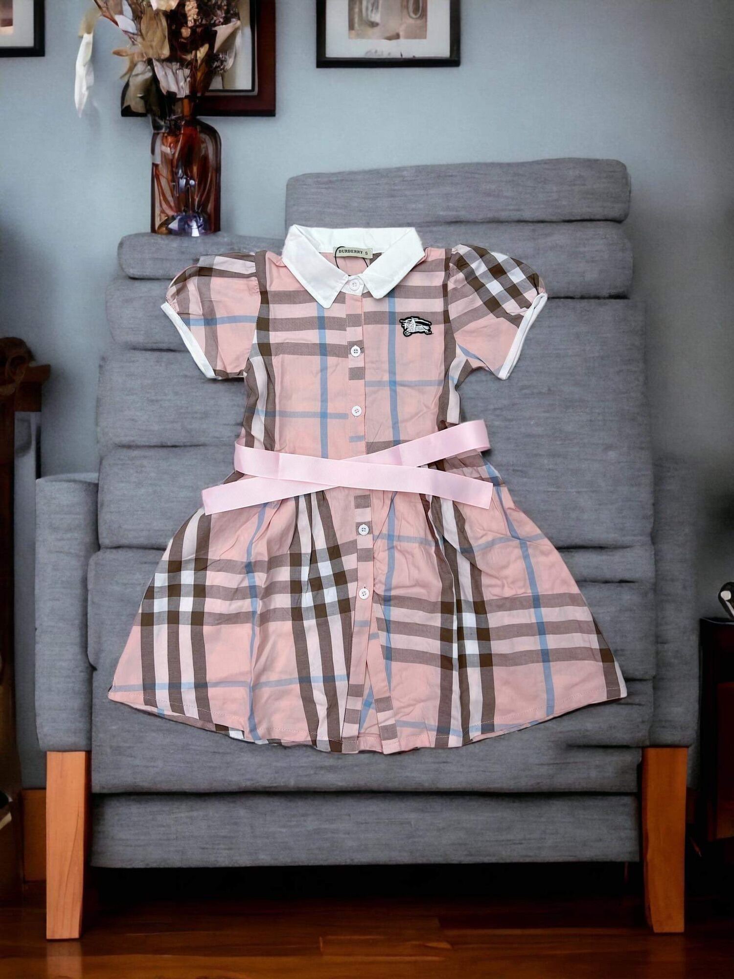 Burberry baby cheap dress replica