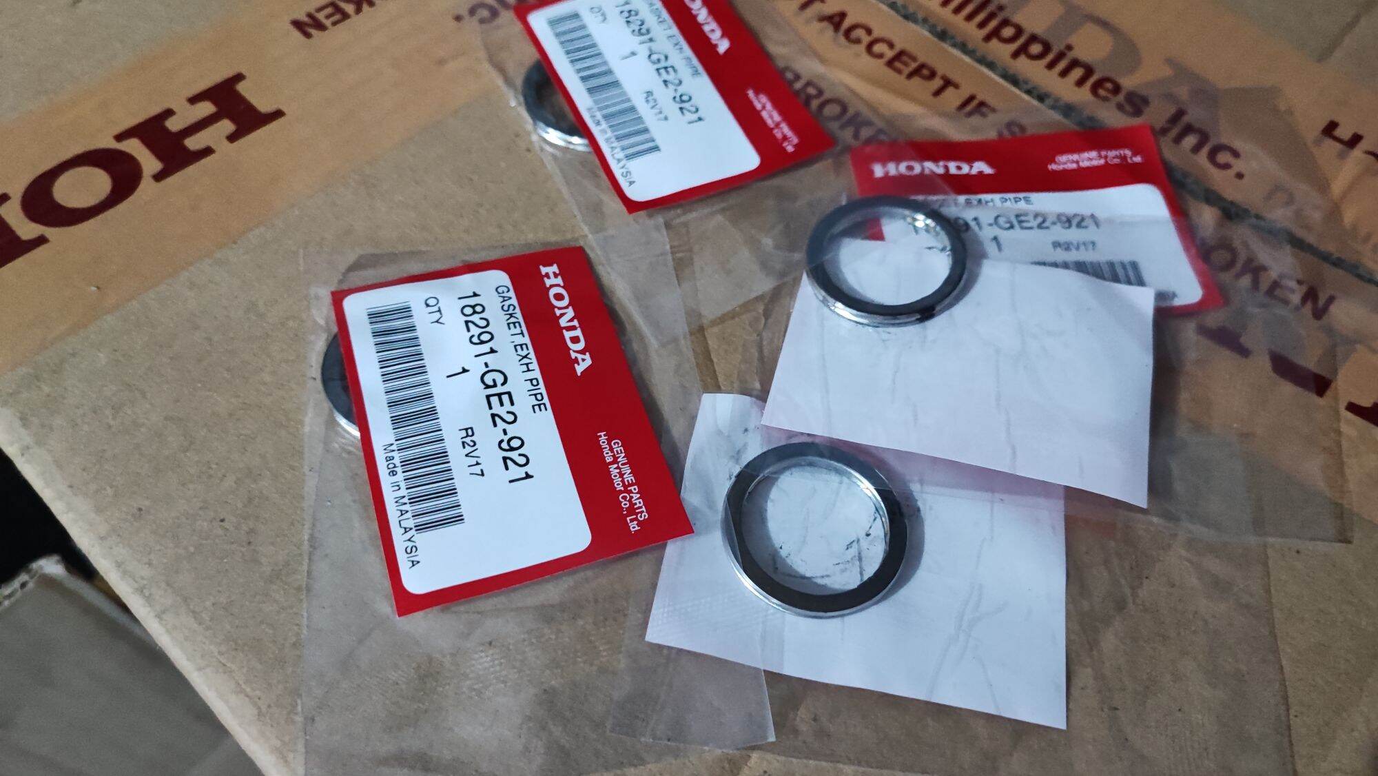 Caltric Exhaust Pipe Gasket - Compatible With Honda CBR300R, CRF250L, Rebel 300, Africa Twin & More (Replaces 18291-MEB-670) - View #4