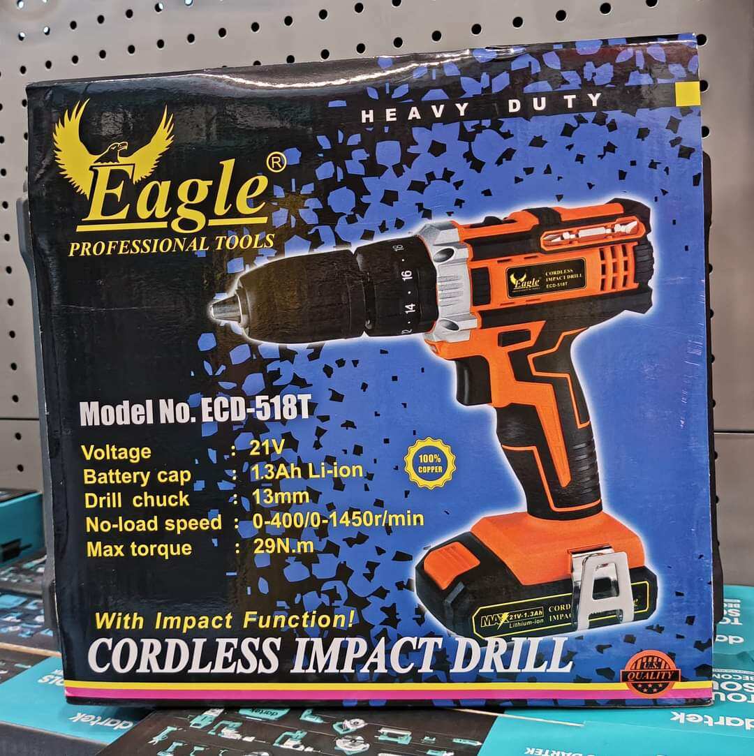 EAGLE CORDLESS IMPACT DRILL 21V Lazada PH