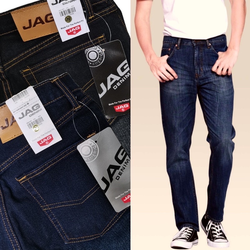 Men's Retro Relaxed Fit Boot Cut Jean Straight Cut Black Jeans Denim Maong  Pants Comfortable.COD ,Size 29-36.Only you ph shop.