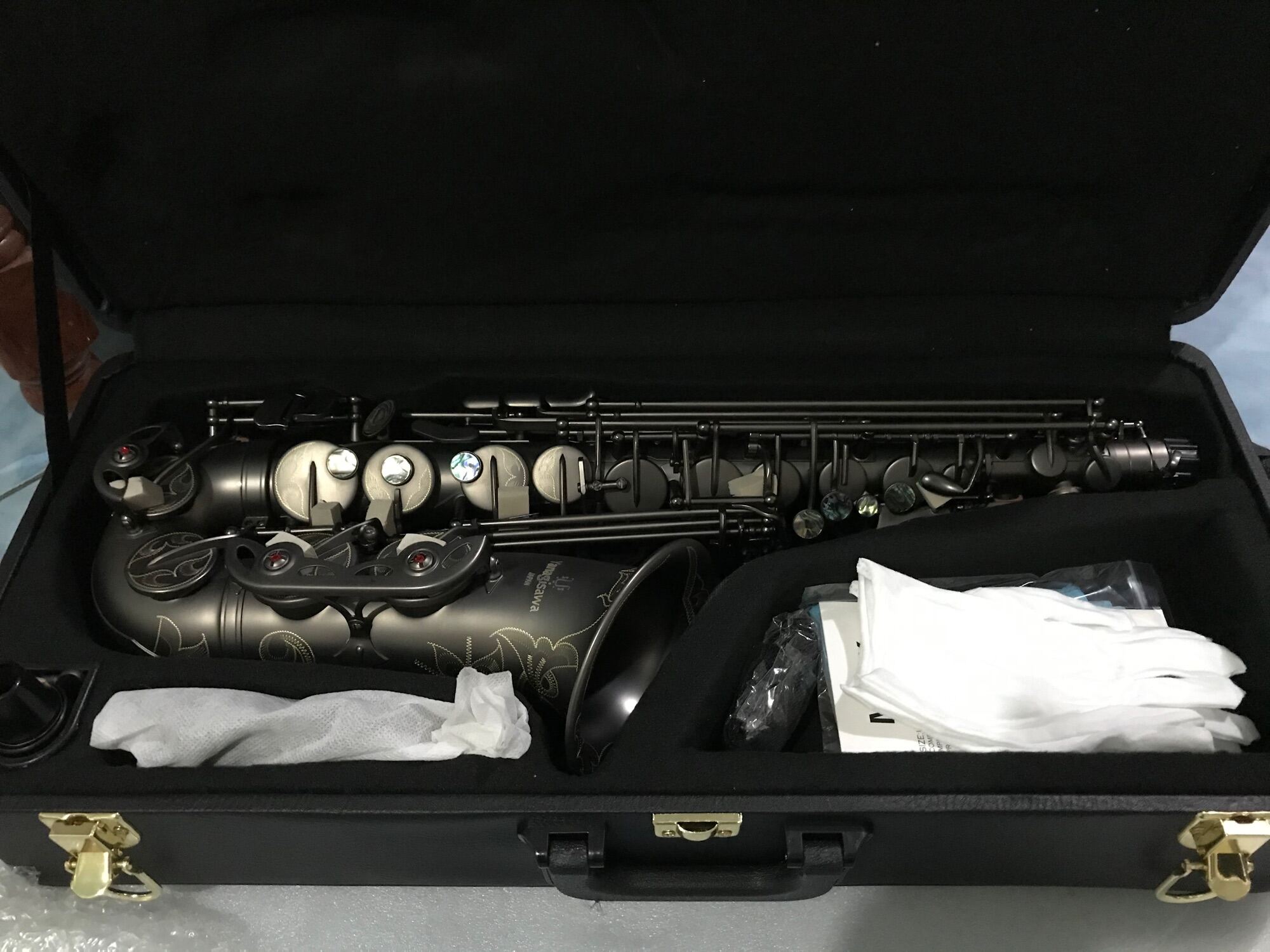 Yanagisawa A-992 Matte Black Alto Saxophone Eb