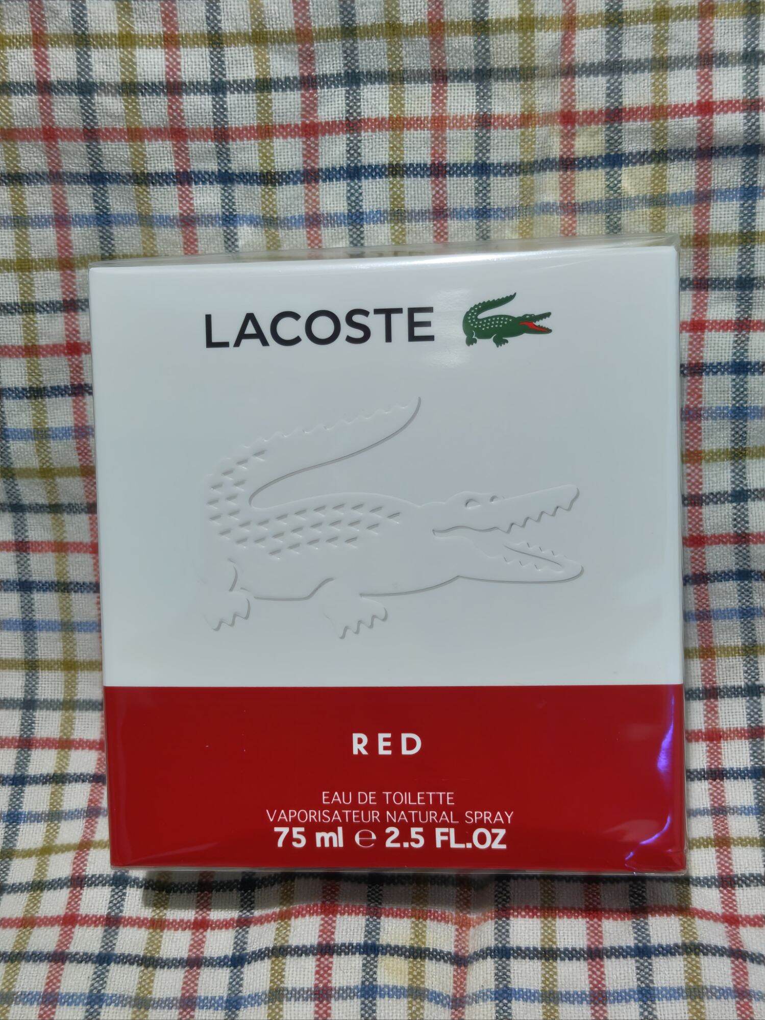 Lacoste on sale red 75ml