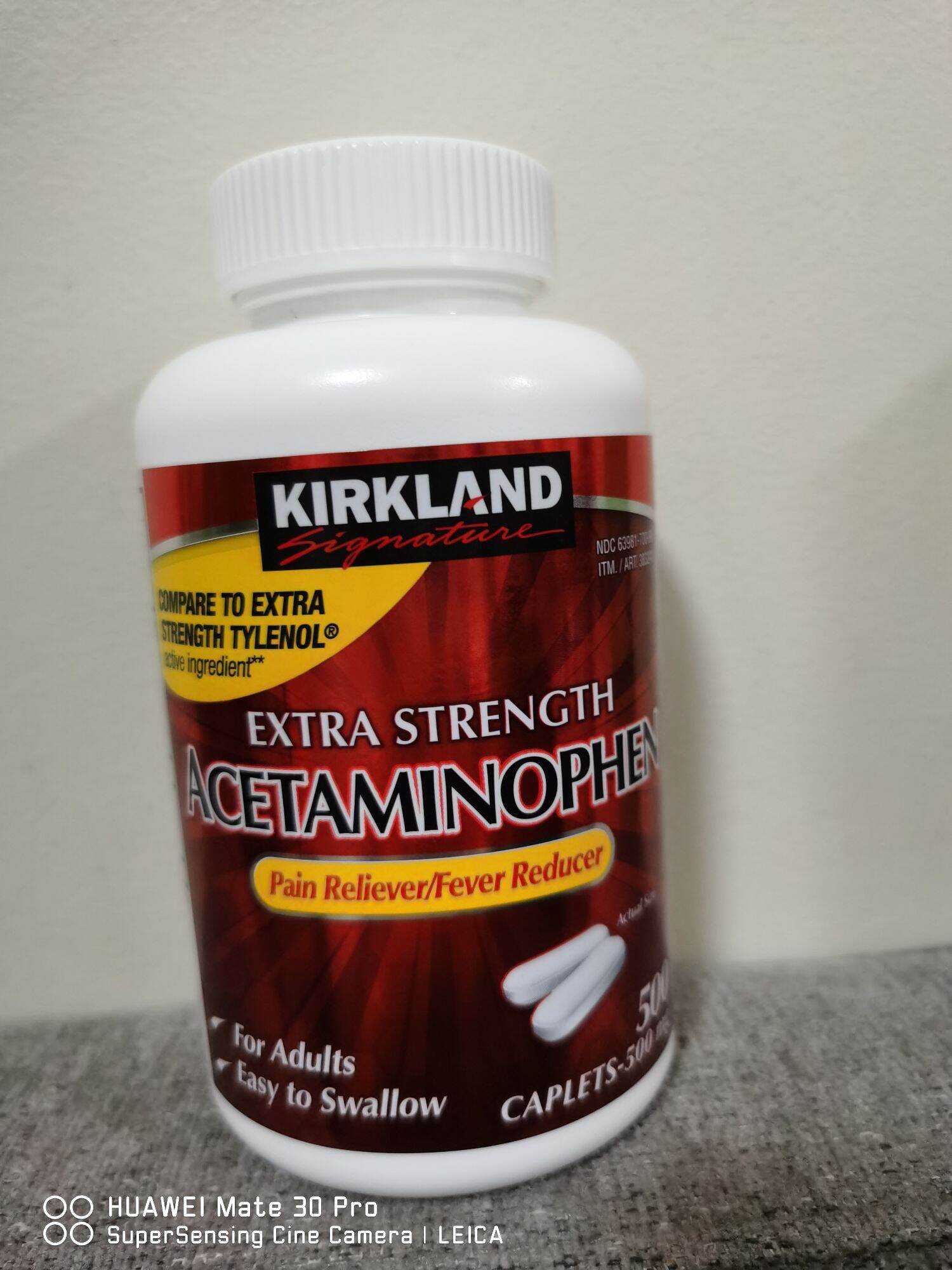 Kirkland Acetaminophen Extra Strength (500 Tablet) Lazada PH