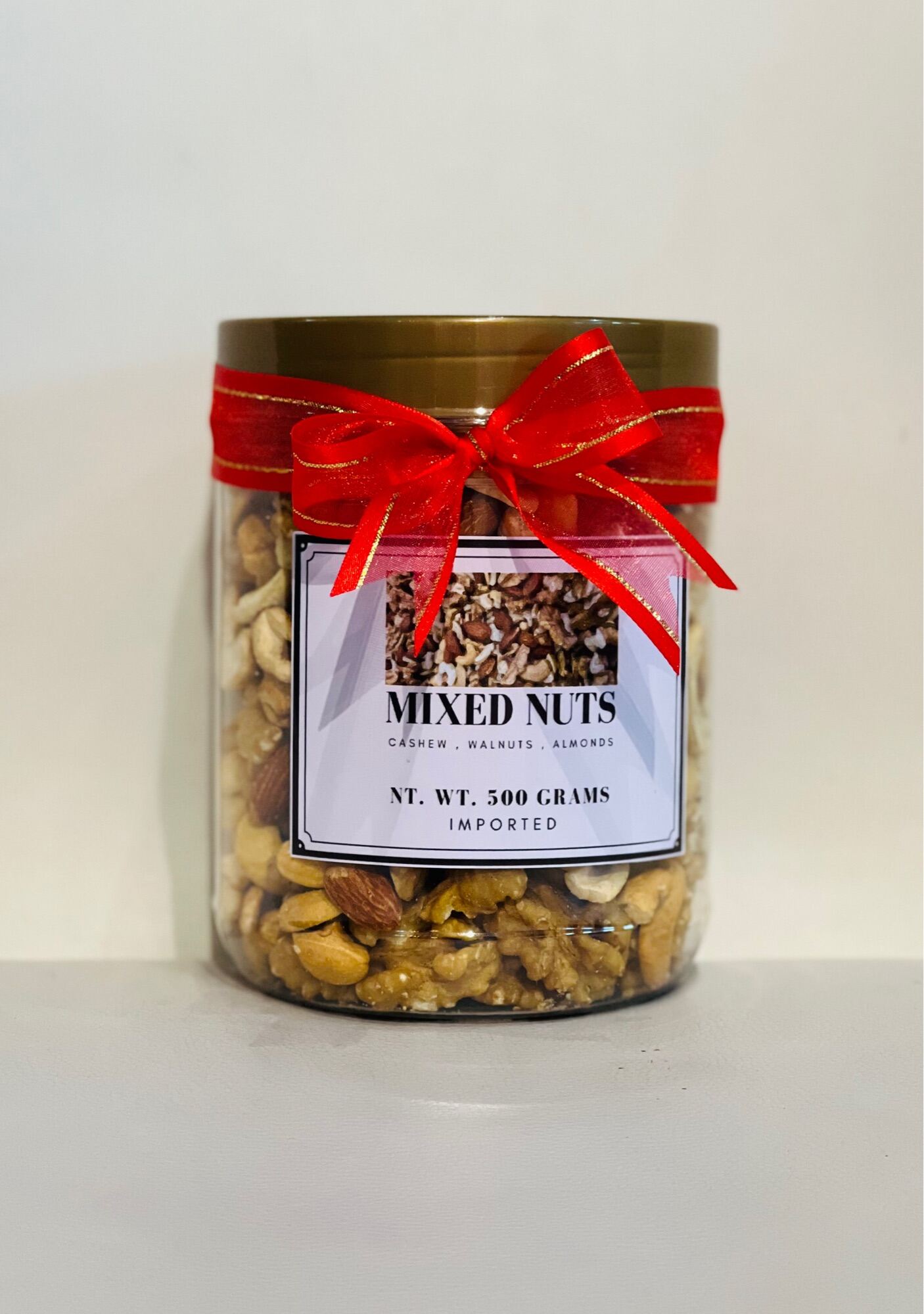 Mixed nuts and berries trail mix (500grams net weight per jar) ideal