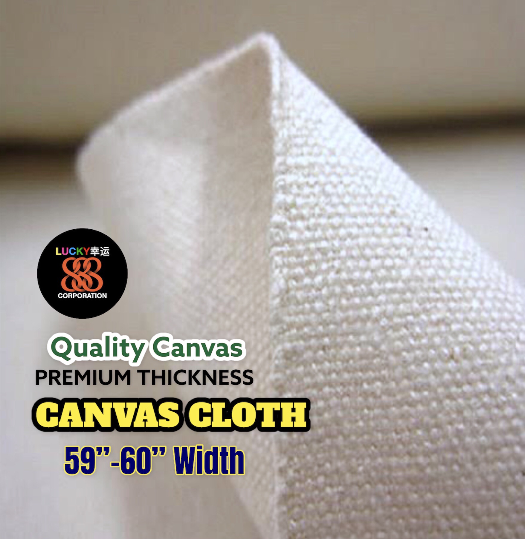 High Thickness Canvas Fabric by the Yard