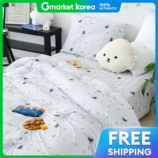 Living Codi | Living Home Cutie Friends Stretch Micro Quilted Comforter Set Q (Comforter + Pillowcase) Presyo 2,769 Piso*Libreng Shipping