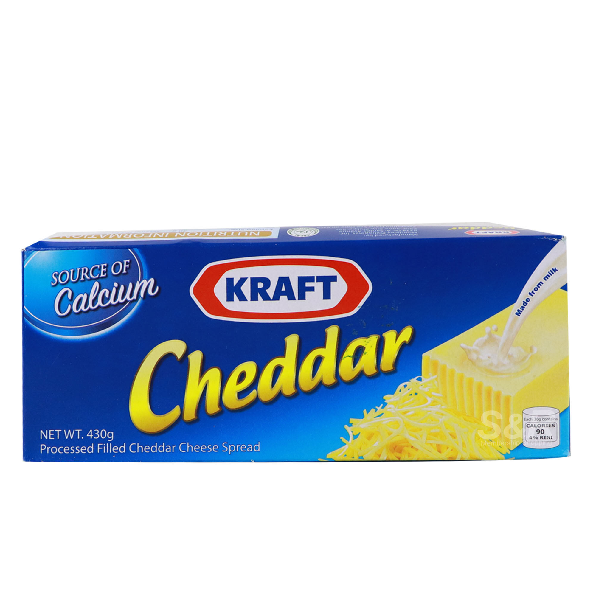 Kraft Cheddar Cheese 430g | Lazada PH