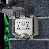 Marc Lichte | Waterproof Outdoor 13A HK Standard 5 Socket Charger Socket IP66