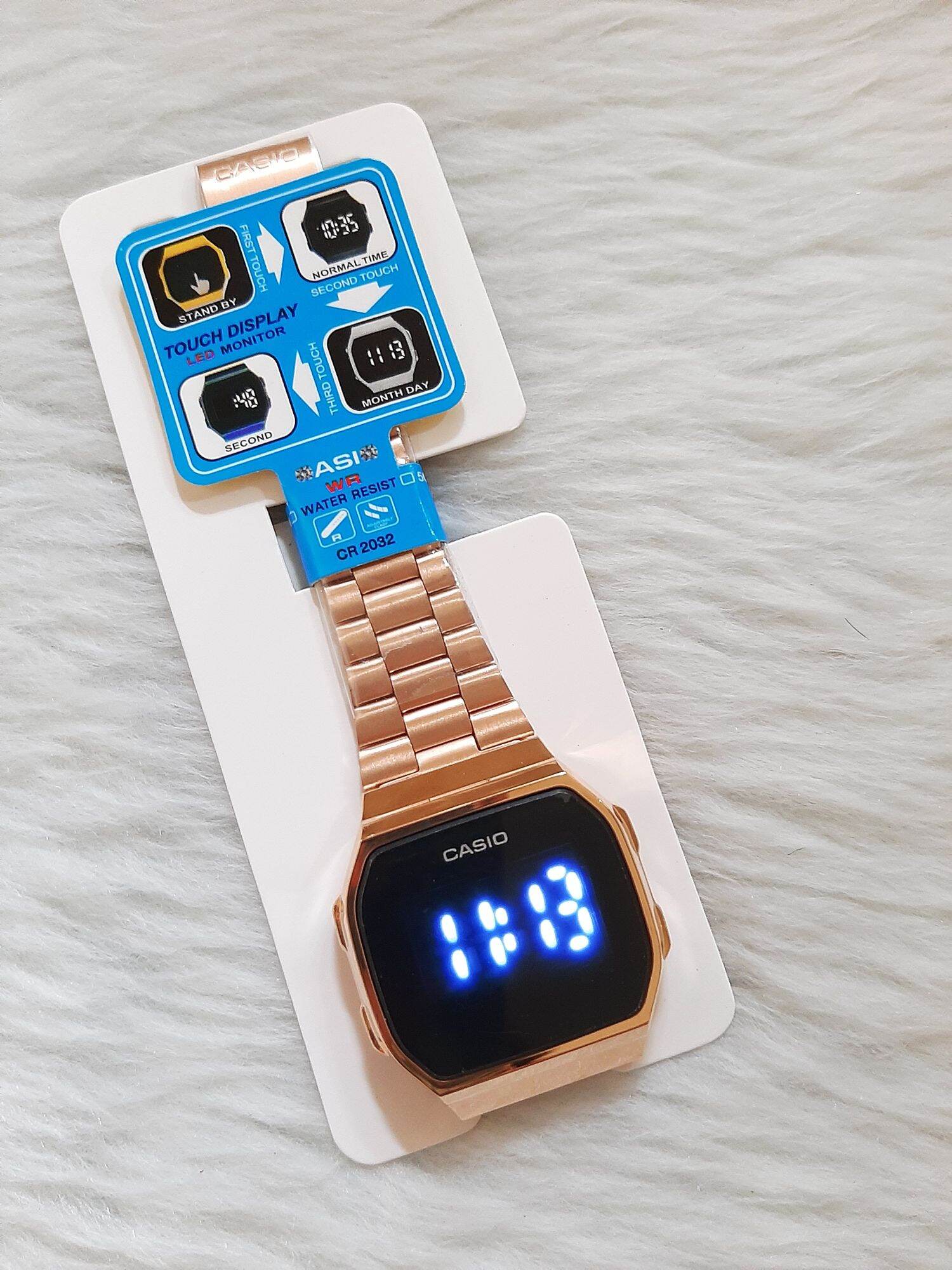 casio touch watches