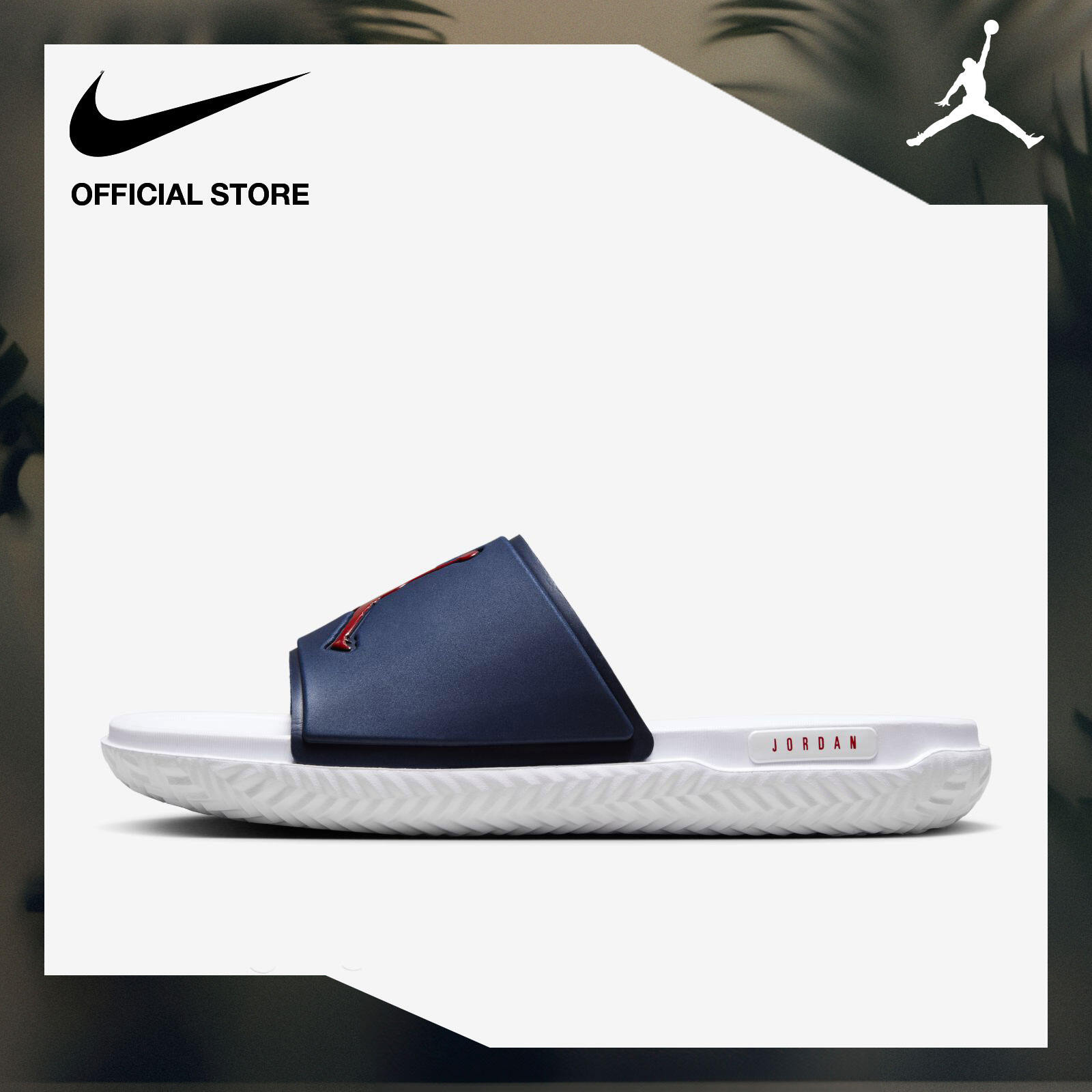 Discount on Jordan  shoes - SKU: Jordan Men's Jumpman Slides - Midnight Navy