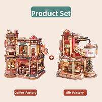 ROKR | Gift Factory 3D Puzzle DIY Wooden Assembly Model For Children
