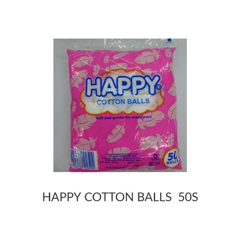 HAPPY COTTON BALLS 50s & 150s Lazada PH