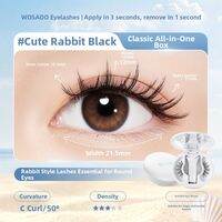 WOSADO | Magnetic Soft Black Eyelashes 2.0