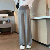 MIDULI | Spring Autumn Lightweight Pregnancy Trousers Small Size Flared