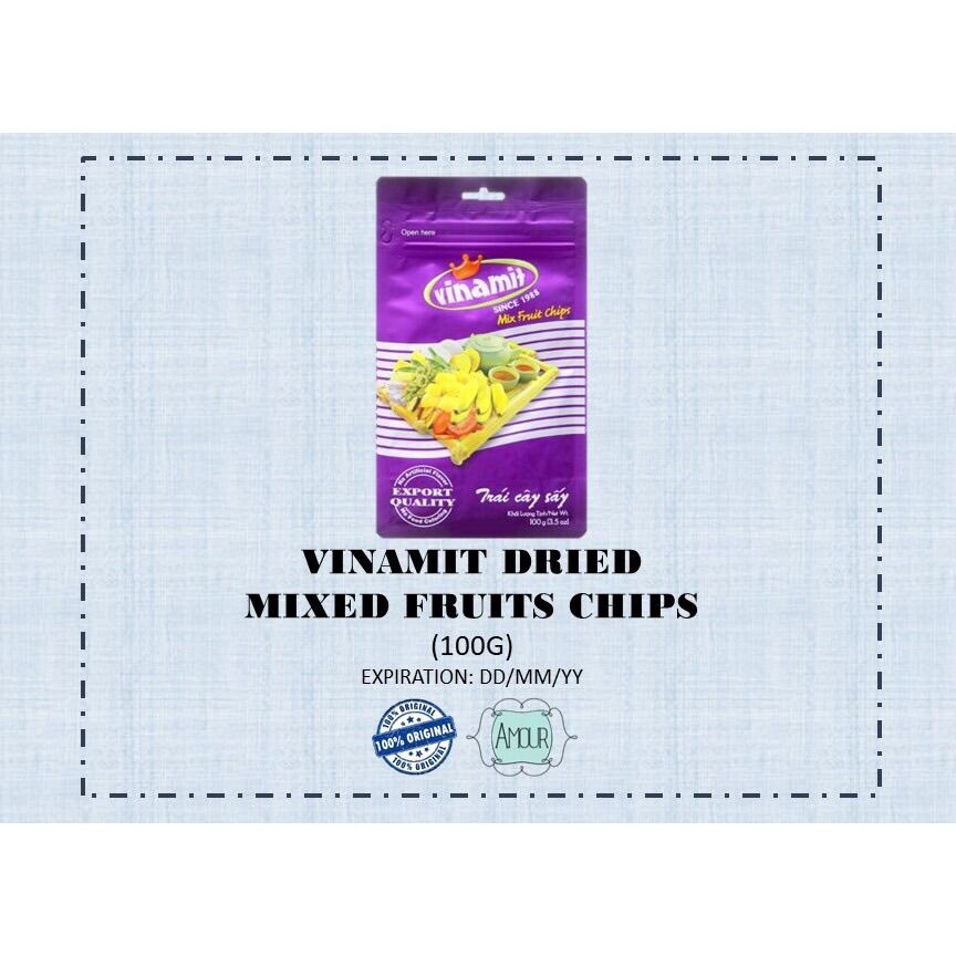 VINAMIT DRIED CHIPS (Mixed Fruits, Jackfruit & Banana) Product of
