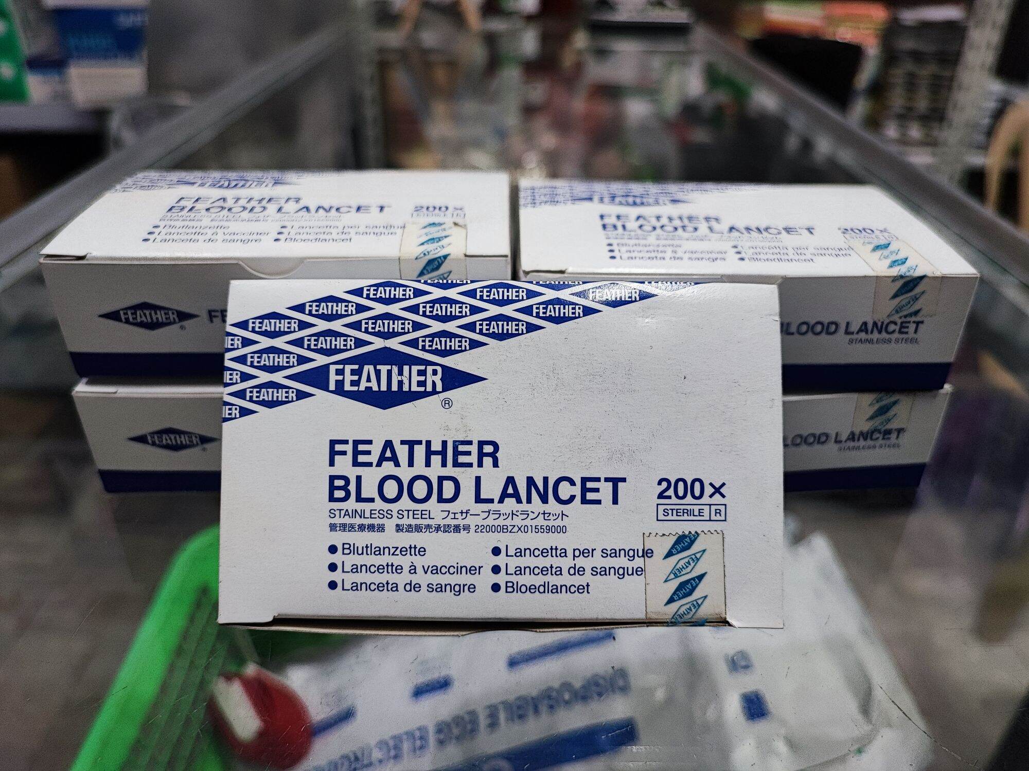 Feather Blood Lancets 200 PCs. Sterile Lazada PH