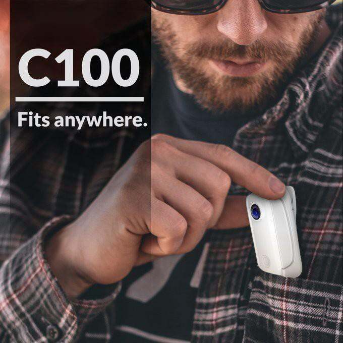 C100 Mini Hidden Camera 1080P HD Waterproof Body Cam