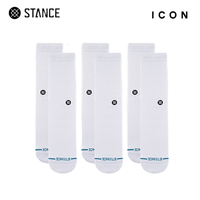 Stance | Antimicrobial Sweat Absorbing Crew Socks 3 Pairs