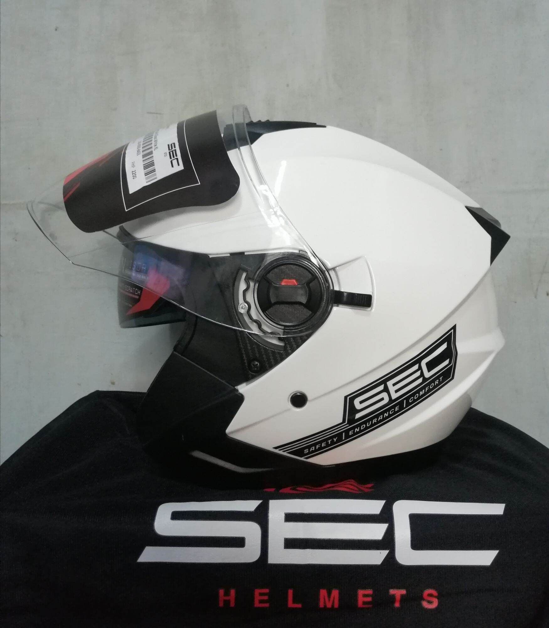 sec helmet half face