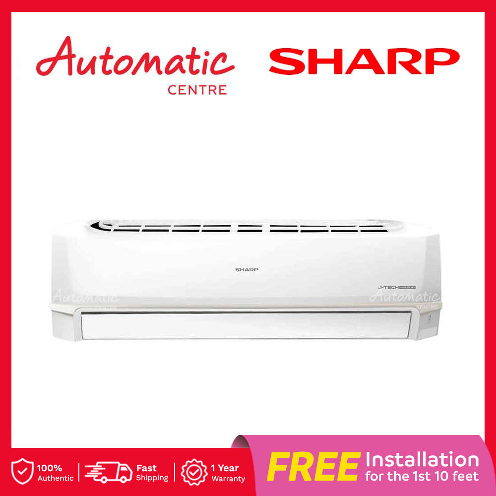 Sharp 1HP Split Type Inverter Air Conditioner with Timer