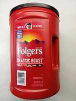 Folgers Classic Roast Ground Coffee 1.23kg