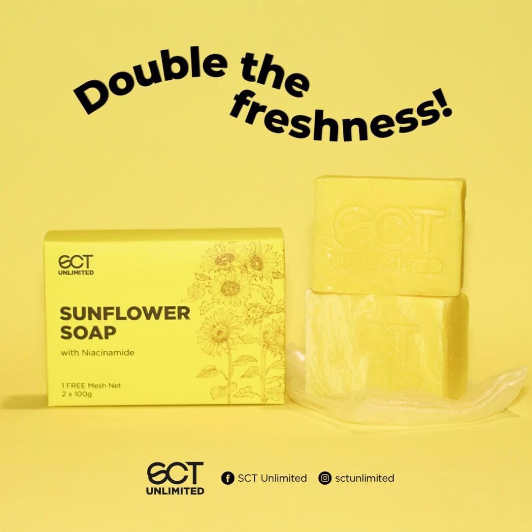 SCT DUO Sunflower Soap with Niacinamide | Lazada PH