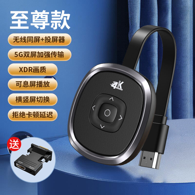 Wireless Projector Mobile Phone Connected to TV Converter Same Screen ...