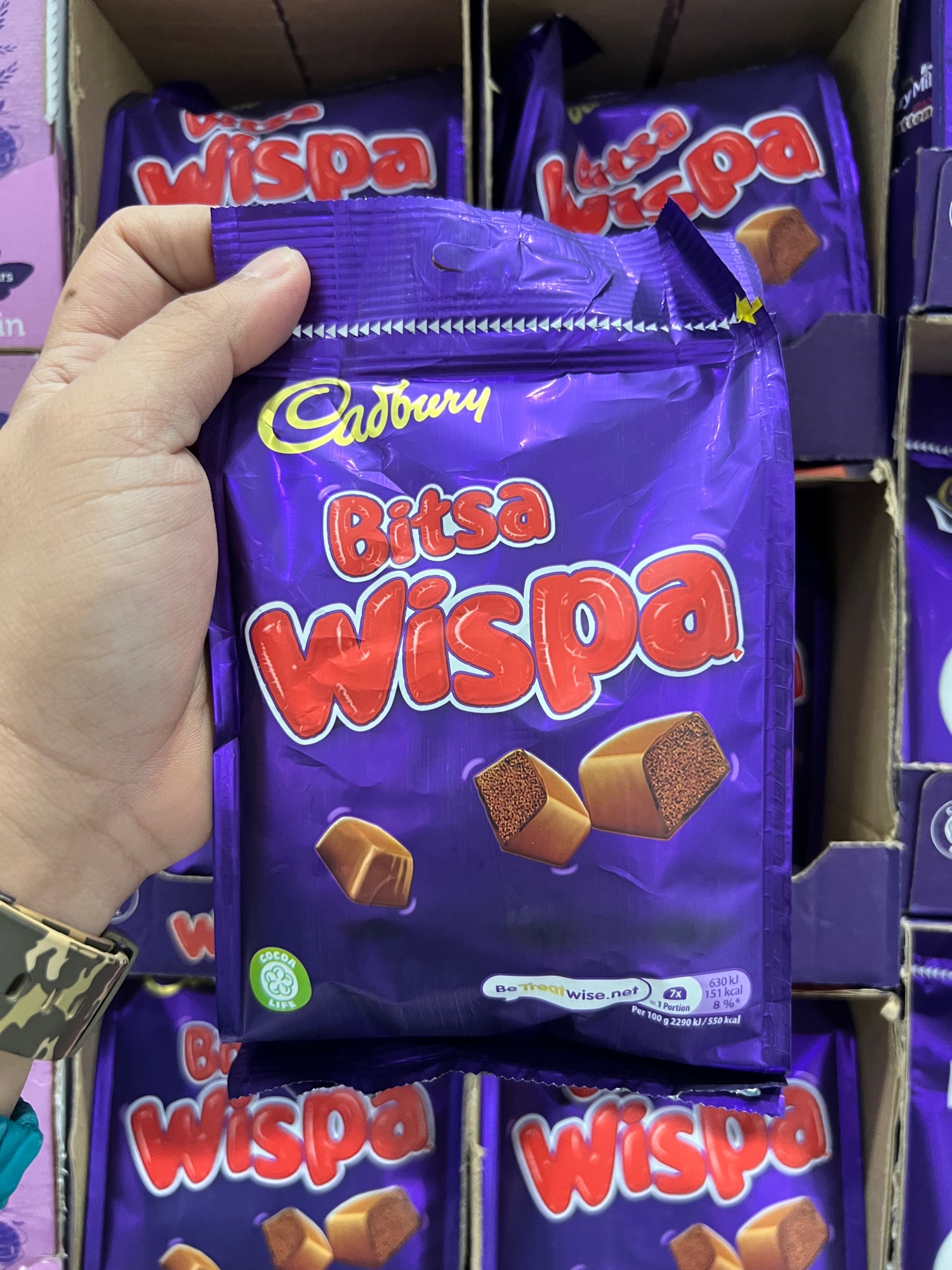 Cadbury Wispa Bites Chocolate Lazada Ph