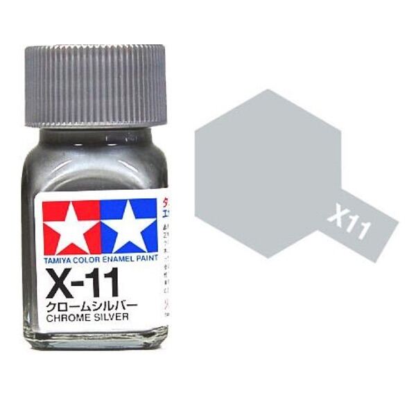 Tamiya Enamel Paint X-11 Chrome Silver | Lazada PH