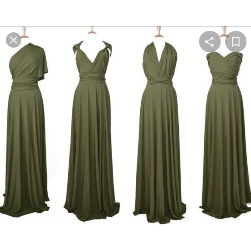 tiered green maxi dress Green Embroidered Eyelet Maxi Dress - All Dresses main image 1