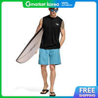 TSLA | Tesla Mens Oversized Sleeveless Tank Top Rash Guard Beachwear Plus Size Uv Protection