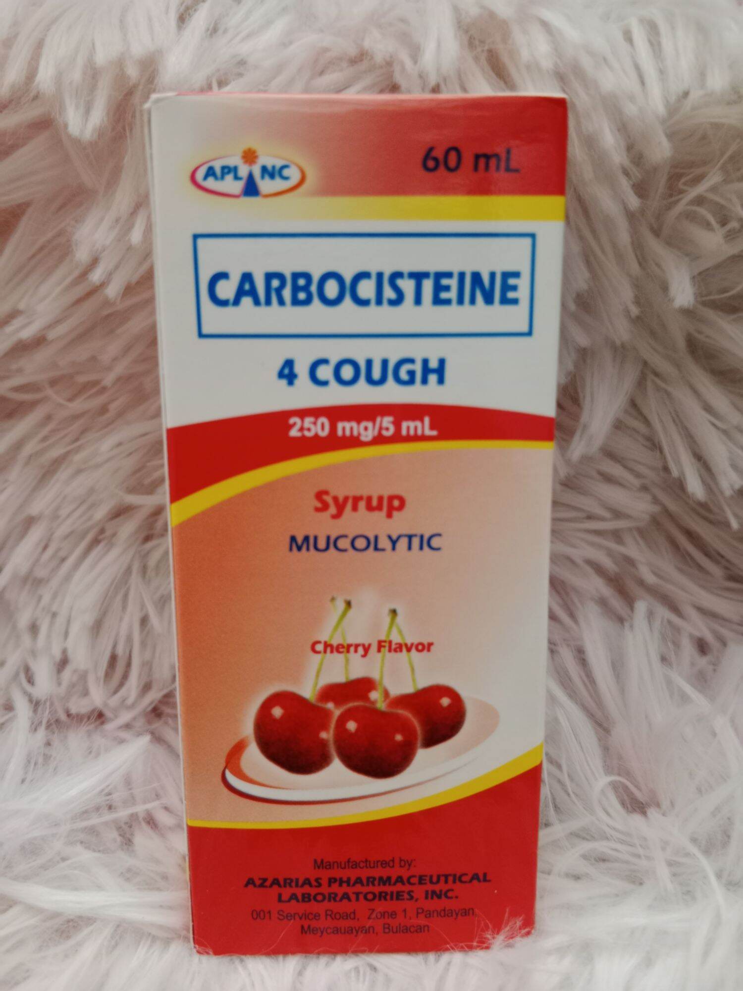 Carbocisteine for kids  syrup 60ml counterpart of solmux syrup. 