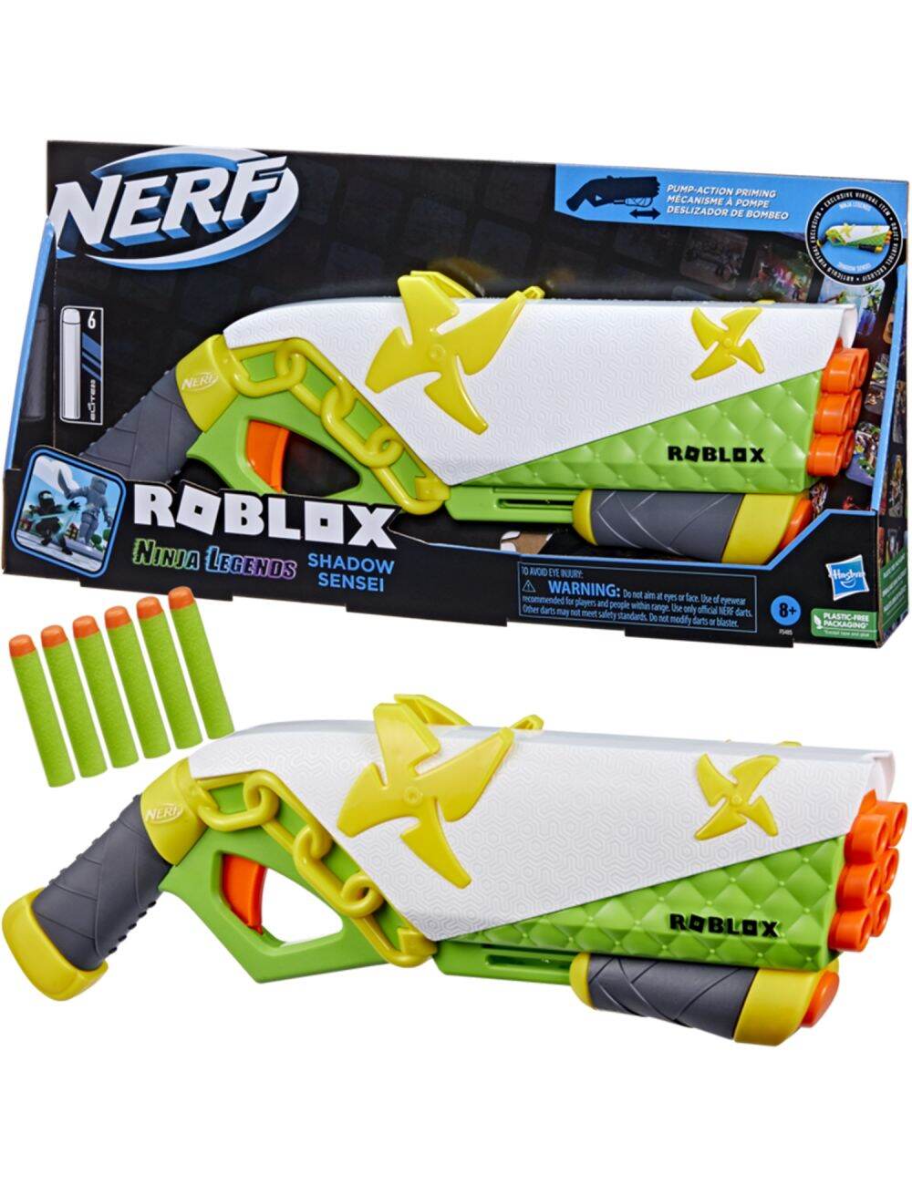 Roblox Ninja Legends Shadow Sensei Nerf Dart Blaster