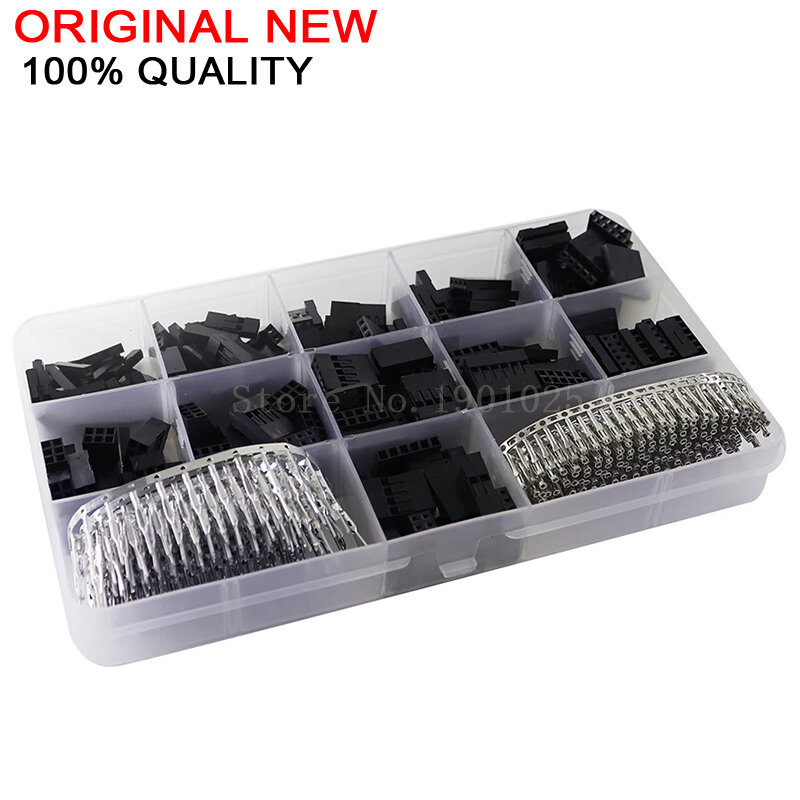 50pcs With Protrusion Point 2.0mm Double Row Dupont Plastic Shell